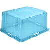 Caja Almacenaje Con Asas Plástico Keeeper Franz 52x43x26 Cm 44l Azul