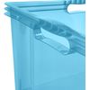 Caja Almacenaje Con Asas Plástico Keeeper Franz 52x43x26 Cm 44l Azul