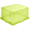 Caja Almacenaje Con Asas Plástico Keeeper Franz 52x43x26 Cm 44l Verde