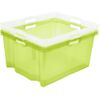 Caja Almacenaje Con Asas Plástico Keeeper Franz 52x43x26 Cm 44l Verde