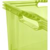 Caja Almacenaje Con Asas Plástico Keeeper Franz 52x43x26 Cm 44l Verde