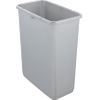 Cubo De Basura Con Tapa Abatible Plástico Keeeper Magne 10l Gris.