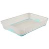 Cesta Antideslizante Keeeper Jonas Din A4 36x26,5x7 Cm Transparente/azul