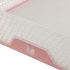 Cesta Antideslizante Keeeper Jonas Din A4 36x26,5x7 Cm Transparente/rosa