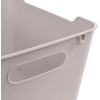 Caja De Almacenaje Plástico Keeeper Lotta 35,5 X 23,5 X 20 Cm Gris