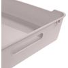 Caja De Almacenaje Plástico Keeeper Lotta 37 X 28 X 6,5 Cm Gris