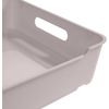 Caja De Almacenaje Plástico Keeeper Lotta 37 X 28 X 6,5 Cm Gris