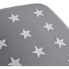 Taburete/alzador 2 Niveles Plástico Keeeper Star 40x37x21cm 3 A 14a Gris