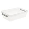 Caja De Almacenamiento Keeeper Lara, 3,1 L, Tapa Con Clip Para Cerrar