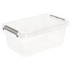 Caja De Almacenamiento Keeeper Lara, 4,5 L, Tapa Con Clip Para Cerrar