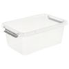 Caja De Almacenamiento Keeeper Lara, 4,5 L, Tapa Con Clip Para Cerrar