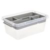 Caja De Almacenamiento Keeeper Lara, 4,5 L, Tapa Con Clip Para Cerrar