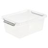 Caja De Almacenamiento Keeeper Lara 12,5 L Tapa Con Clip Para Cerrar