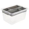 Caja De Almacenamiento Keeeper Lara 15,5 L Tapa Con Clip Para Cerrar