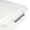 Caja De Almacenamiento Keeeper Clipbox Lars, 29 L, 58 X 39 X 16, Con Ruedas