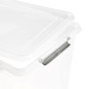 Caja De Almacenamiento Clipbox Lars, 80 L, 58 X 39 X 42, Con Ruedas