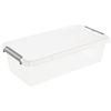 Caja De Almacenamiento Keeeper Lara, 5,75 L, Tapa Con Clip Para Cerrar