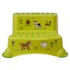 Taburete-escalera Keeeper Igor Funny Farm 2 Peldaños 40x37x21 Cm Verde