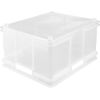 Caja Almacenaje Robusca Plástico Keeeper Bruno 52x43x28cm 54 L Transp.