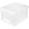 Caja Almacenaje Robusca Plástico Keeeper Bruno 43x35x24cm 28l Transp.