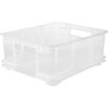 Caja Almacenaje Robusca Plástico Keeeper Bruno 43x35x17,5cm 20l Transp.