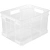 Caja Almacenaje Robusca Plástico Keeeper Bruno 35x27x22cm 20l Transp.