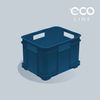 Caja Almacenaje Eurobox Plástico Eco Keeeper Bruno 37x27x22cm Azul