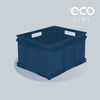 Caja Almacenaje Eurobox Plástico Eco Keeeper Bruno 52x43x28 Cm Azul