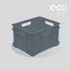 Caja Almacenaje Eurobox Plástico Eco Keeeper Bruno 43x35x24 Cm Gris