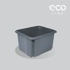 Caja Almacenaje Eco Apilable Plástico Keeeper Emil 41x34,5x22cm Gris