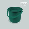 Cubo Polivalente Eco Con Escala Medidora Plástico Keeeper Mika 5l Verde