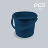 Cubo Polivalente Eco Con Escala Medidora Plástico Keeeper Mika 5l Azul