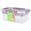 Caja De Almacenaje De 4,2 Litros, Tapa Con Asa, 29x19x12,4, Colección Hubert Gris