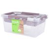 Caja Con Tapa Y Asa, Con Bandeja Organizadora Keeeper 29x19x12,4 Cm Gris