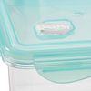 Caja Para Alimentos Frescos 16 X 16 X 11,1 Cm, Tina Tritan, Aquamarine (verde)