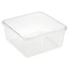 Caja Para Alimentos Frescos, 16 X 16 X 8 Cm, 1,15 L, Tino Tritan, Azul