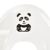 Reductor De Inodoro Antideslizante Keeeper Panda De 18m A 4 Años Blanco