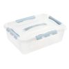 Caja Almacenamiento Plästico  Home Sweet Home Keeeper 39x29 X12,4,azul