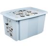 Caja De Almacenamiento 55,5 X 40 X 30, Azul Mickey