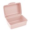 Caja De Almacenamiento Plástico Keeeper 11 X 7,5 X 6, Rosa Nórdico