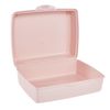 Caja De Almacenamiento Plástico Keeeper 17 X 13 X 6,5, Rosa Nórdico