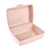 Caja De Almacenamiento Plástico Keeeper 17 X 13 X 7, Rosa Nórdico