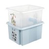 Caja De Almacenamiento Mickey 42,5 X 35,5 X 22,5, Azul Keeeper