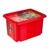 Caja De Almacenamiento Fireman Sam 38 X 28,5 X 20,5, Rojo Cereza