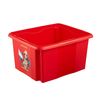 Caja De Almacenamiento Fireman Sam 42,5 X 35,5 X 22,5, Rojo Cereza