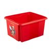 Caja Almacenamiento Fireman Sam 42,5x35,5x22,5, Rojo Cereza Keeeper