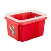 Caja Almacenamiento Fireman Sam 42,5x35,5x22,5, Rojo Cereza Keeeper