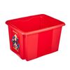 Caja De Almacenamiento Fireman Sam 45 X 35 X 27, Rojo Cereza