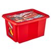 Caja De Almacenamiento Cars 38 X 28,5 X 20,5, Rojo Cereza