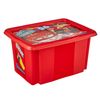 Caja De Almacenamiento Cars 38 X 28,5 X 20,5, Rojo Cereza